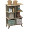 Chambre bébé duo lit bébé 60x120 + commode nova gris volcan