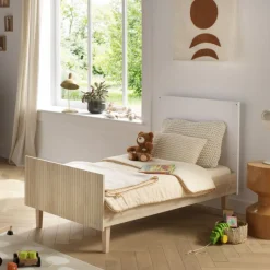 Chambre bébé duo lit 70*140 cm+ commode 3 tiroirs paloma