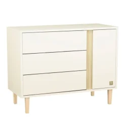 Chambre bébé duo lit évolutif 140x70cm + commode 3 tiroirs 1 porte paloma + plan à langer offert !