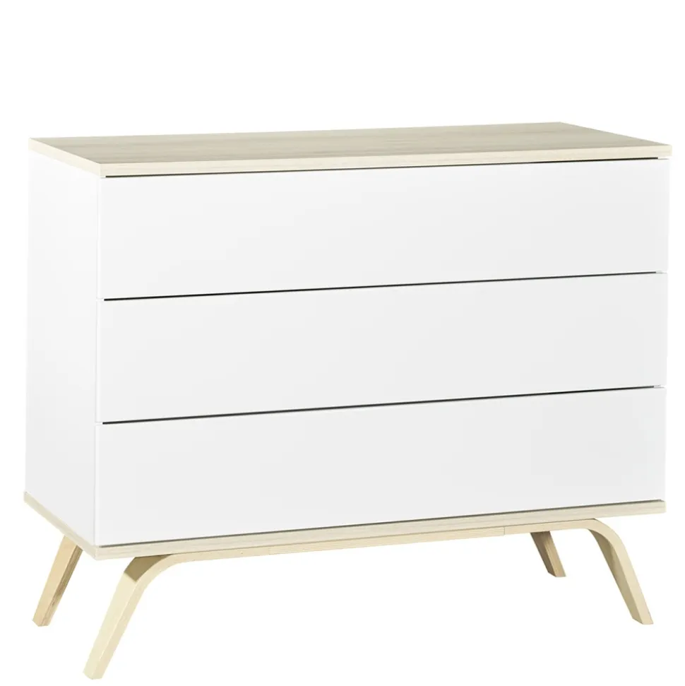 Chambre bébé duo lit 60x120cm + commode serena