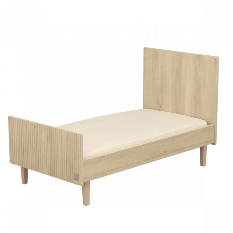 Chambre bébé duo lit 70x140 cm + commode 3 tiroirs paloma bois