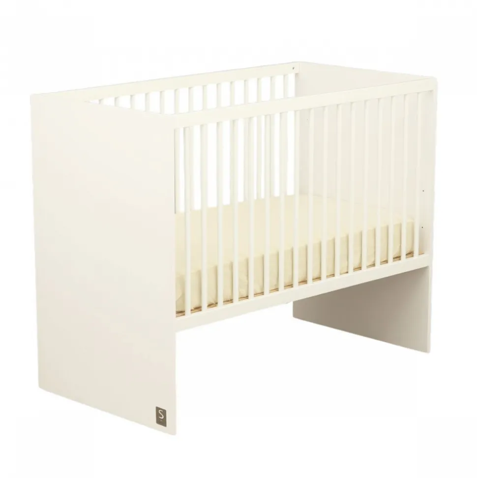 Chambre bébé duo lit 70x140cm + commode à langer wonder white