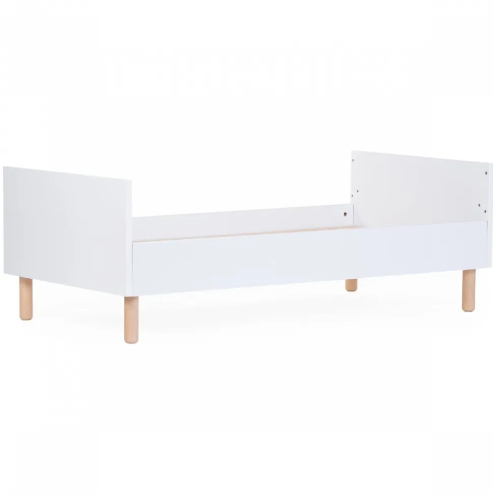 Chambre bébé duo lit 70x140cm + commode à langer wonder white