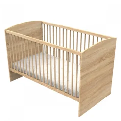 Chambre bébé duo lit 70x140cm + commode azur
