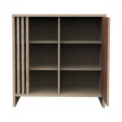 Chambre bébé duo lit 60x120cm (non transformable) + commode terracotta tokyo