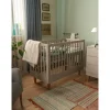 Chambre bébé duo lit 60x120 + commode gris clair et bois lounge