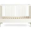 Chambre bébé duo tsugi lit 60 x 120 cm + commode avec plan à langer butter