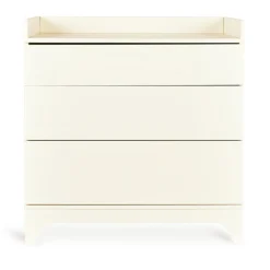 Chambre bébé duo tsugi lit 60 x 120 cm + commode avec plan à langer butter