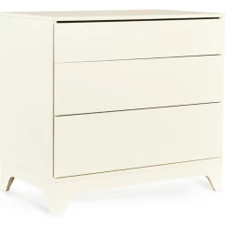 Chambre bébé duo tsugi lit 60 x 120 cm + commode avec plan à langer butter
