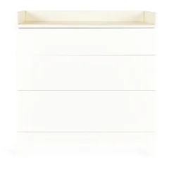 Chambre bébé duo tsugi lit 60 x 120 cm + commode avec plan à langer butter