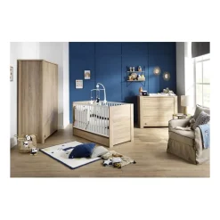 Chambre bébé trio + commode + armoire antonin bois
