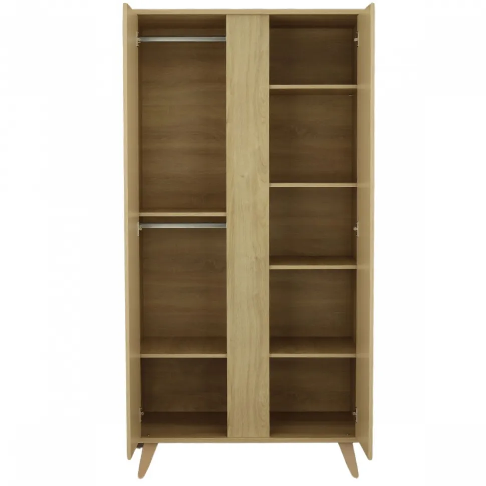 Chambre bébé trio lit + commode 3 tiroirs + armoire melinee