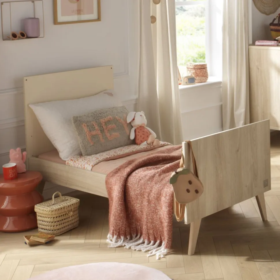 Chambre bébé trio lit + commode 3 tiroirs + armoire melinee