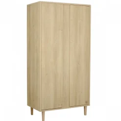 Chambre bébé trio lit 60x120cm + commode 3 tiroirs + armoire paloma bois