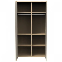 Chambre bébé trio lit 60x120cm + commode + armoire vanille