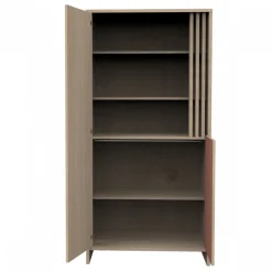 Chambre bébé trio lit 70x140cm + commode + armoire terracotta tokyo