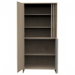 Chambre bébé trio lit 60x120cm (non transformable) + commode + armoire blanche tokyo