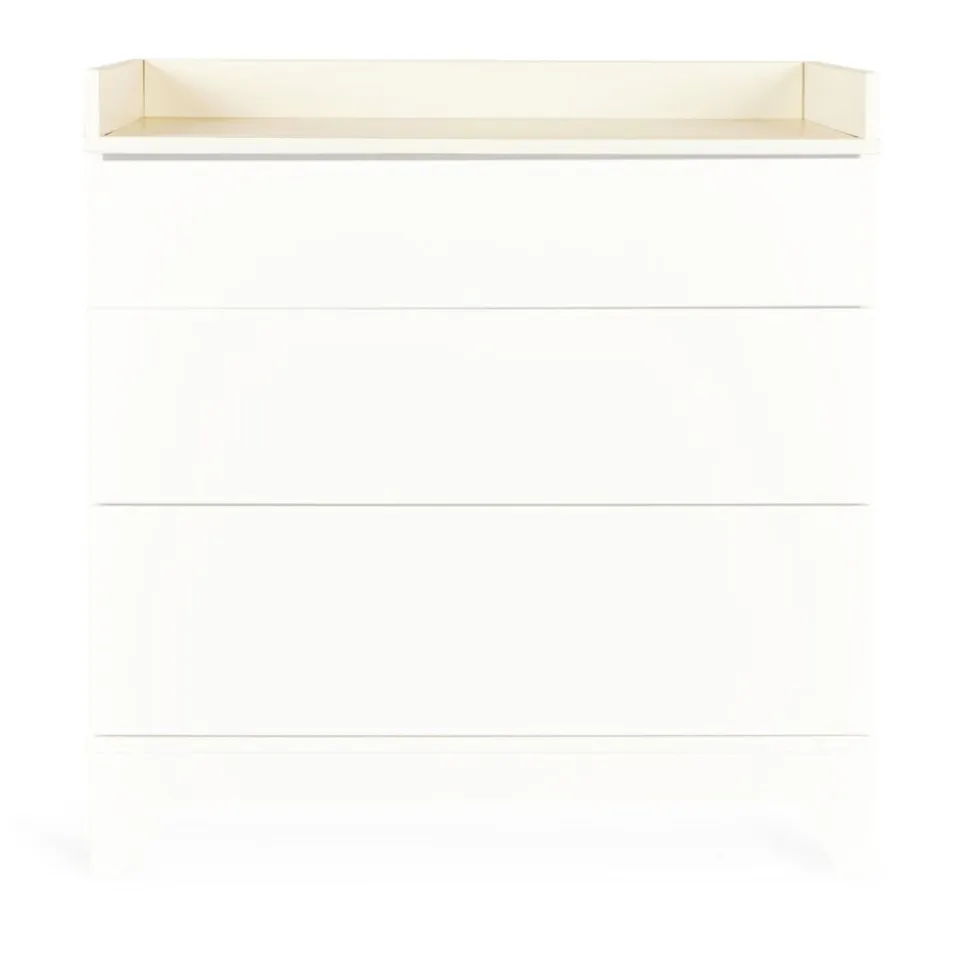 Chambre bébé trio tsugi lit 70 x 140 cm + armoire + commode avec plan à langer butter