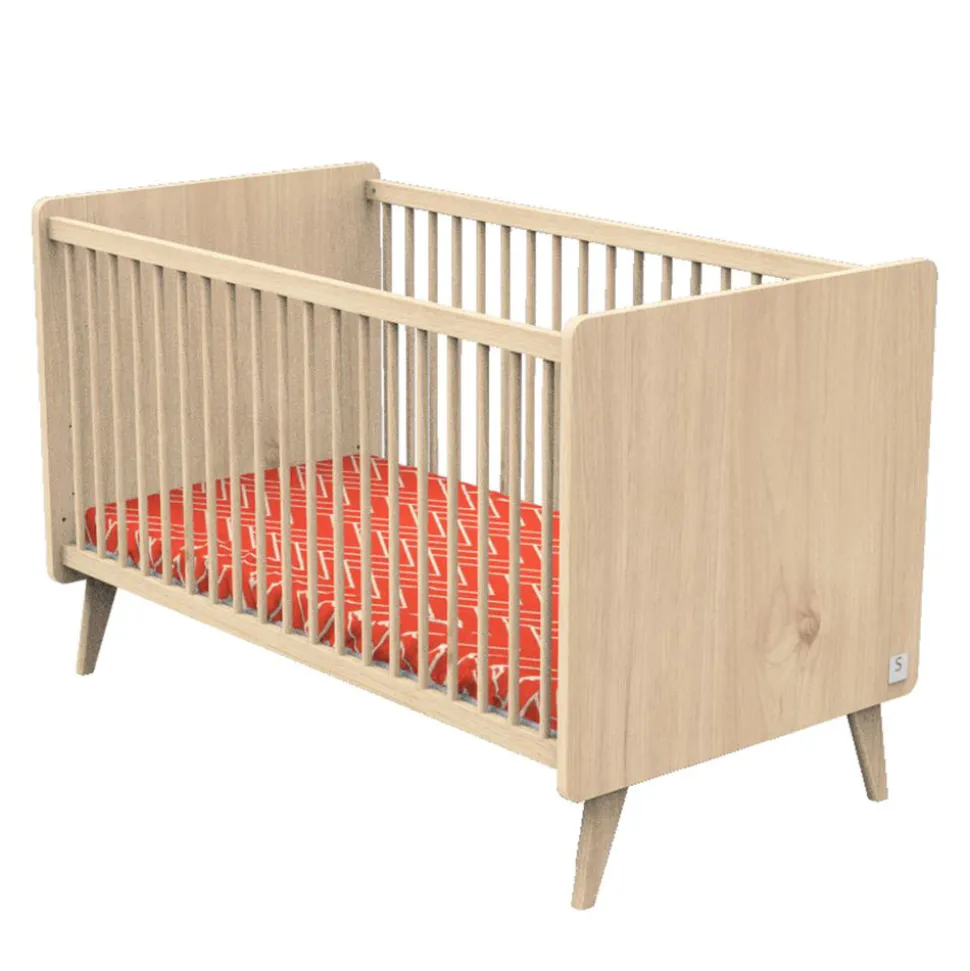 Chambre bébé trio 70x140cm + commode + armoire arty