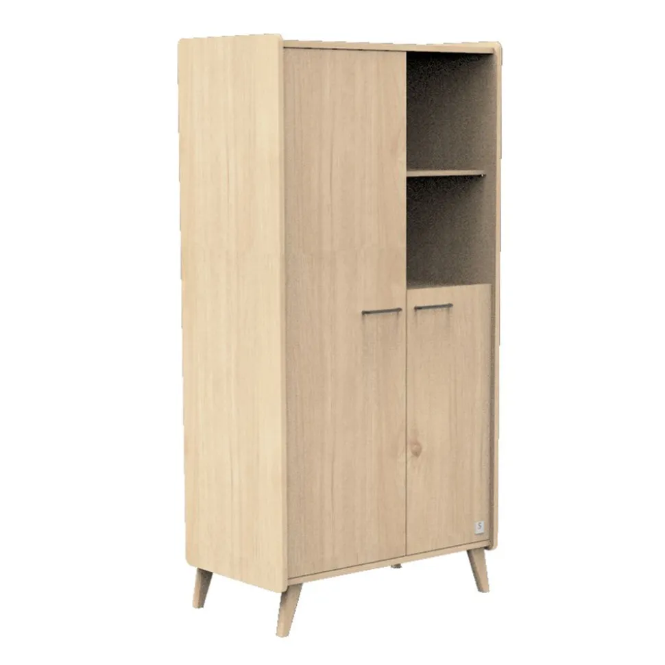 Chambre bébé trio 70x140cm + commode + armoire arty