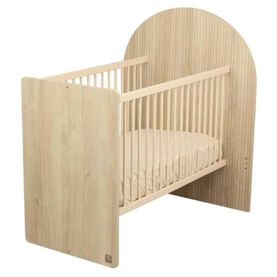 Chambre duo arche lit transformable + commode/bureau chêne