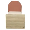 Chambre duo arche lit transformable + commode/bureau terracotta