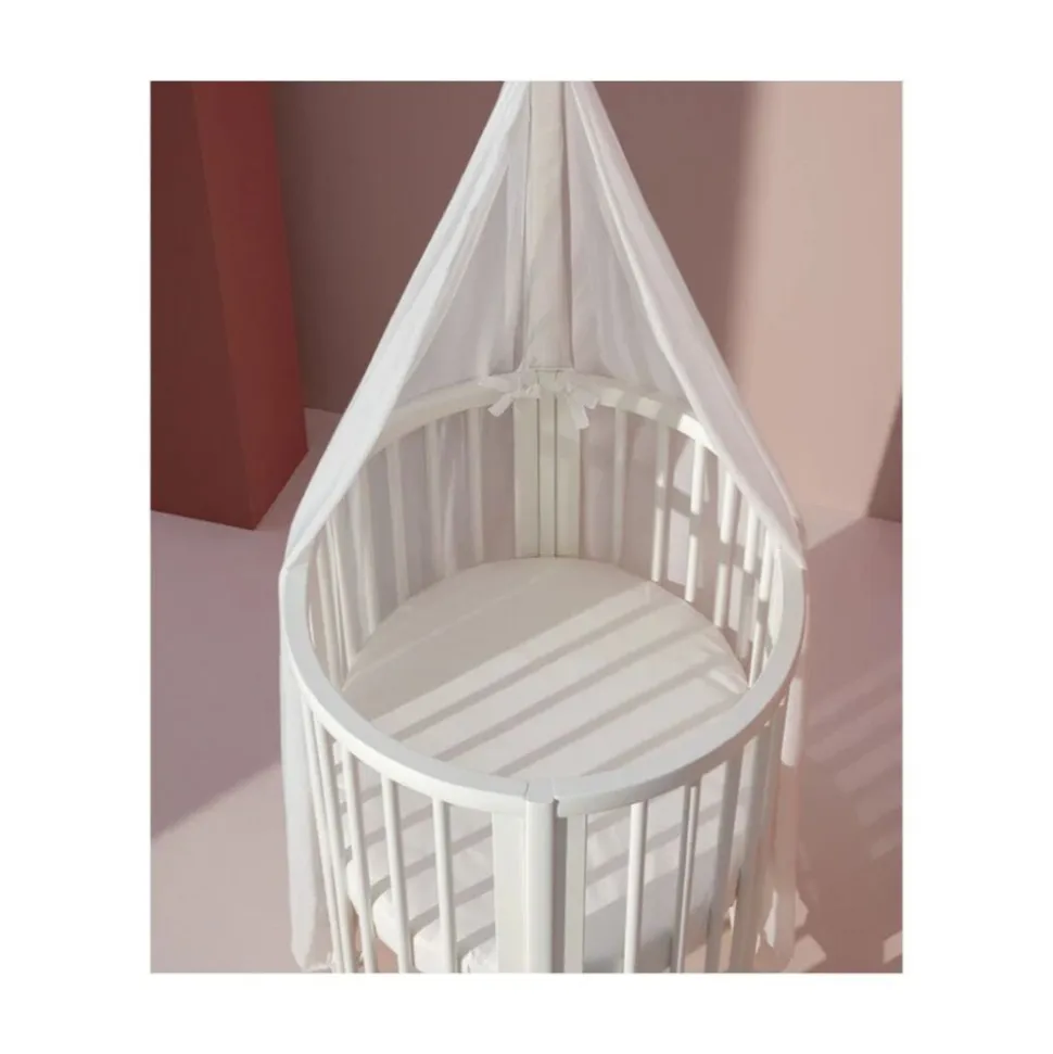 Chambre duo berceau sleepi blanc + commode sleepi blanc
