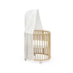 Chambre duo berceau sleepi + commode sleepi + matelas - natural