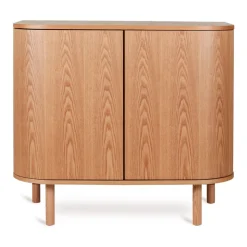 Chambre duo lit bébé 110x70 cm yume natural ash + commode 2 portes yume naturel ash wood