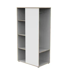 Chambre duo lit combiné évolutif et armoire first