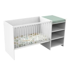 Chambre duo lit combiné évolutif et armoire first