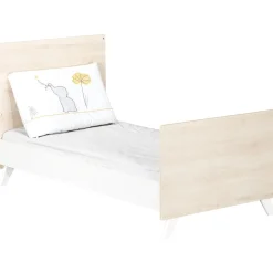 Chambre duo lit little big bed + commode scandi naturel