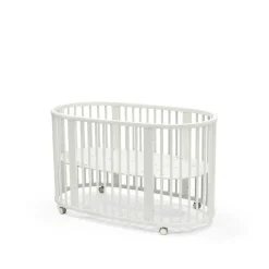 Chambre duo lit sleepi + commode sleepi + matelas - white