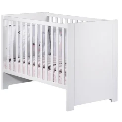 Chambre duo lit 60x120 + armoire loft blanc