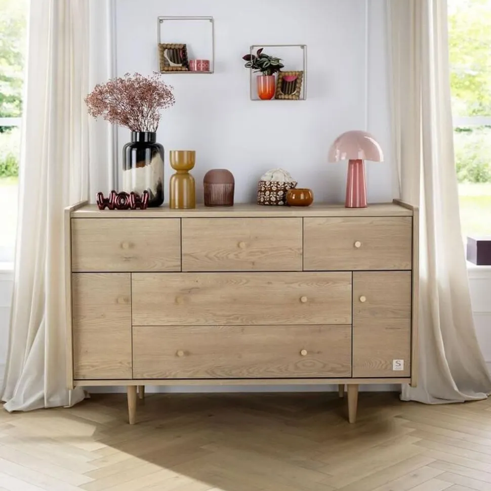 Chambre duo my love 140*70 cm avec commode xxl
