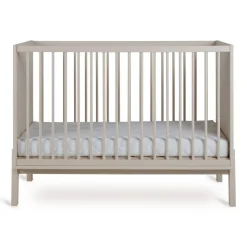 Chambre trio lit bébé 60x120 cm ashi argile+commode 3 tiroirs ashi argile avec plan à langer+armoire 3 portes ashi argile