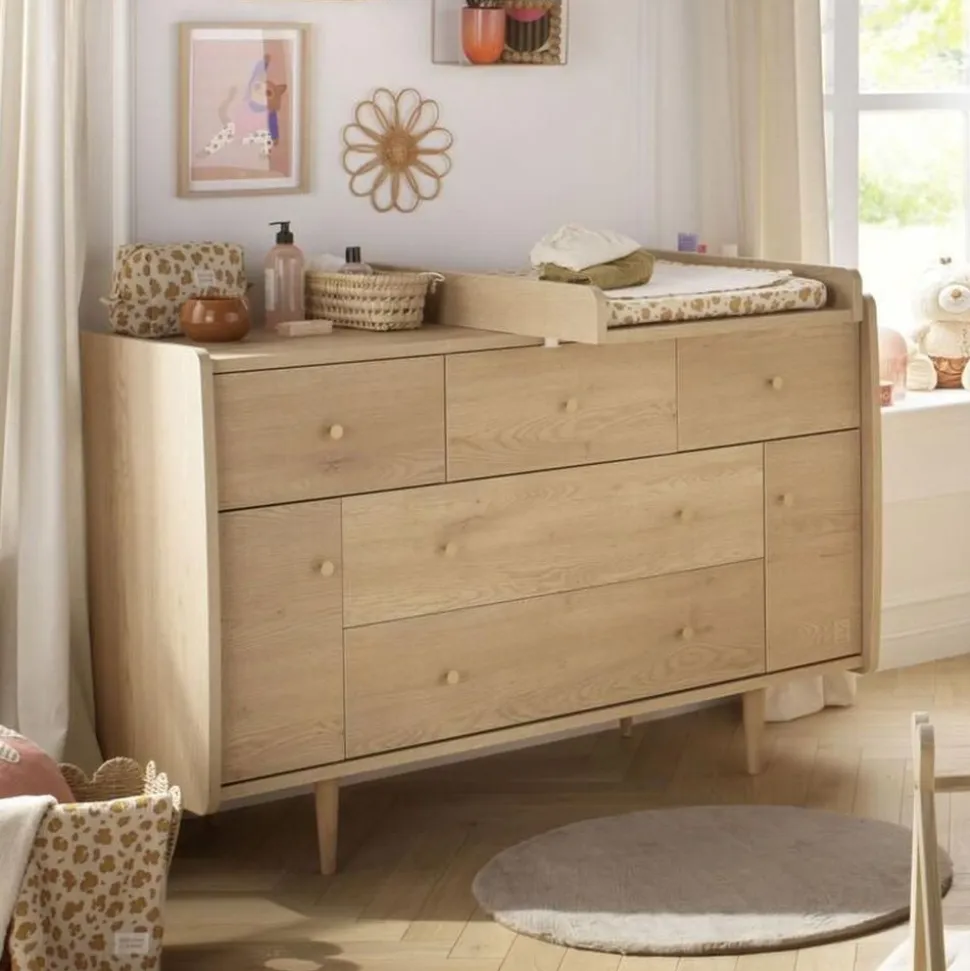 Chambre trio my love 140*70 cm avec commode xxl