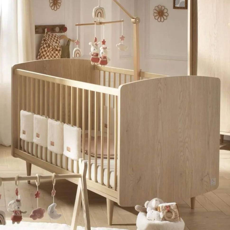 Chambre trio my love 140*70 cm avec commode xxl