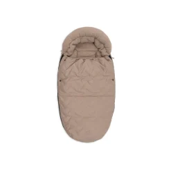 Chancelière hiver pour poussette embossed milky coffee