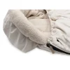Chancelière hiver pour poussette embossed sand