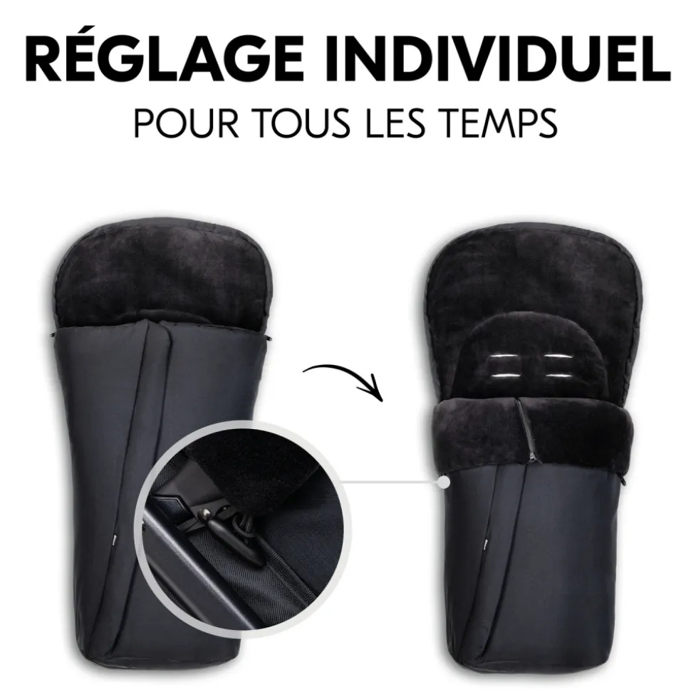 Chancelière hiver universelle black