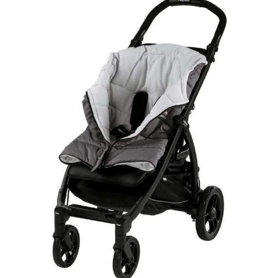 Chancelière pour poussette vario foot muff gris