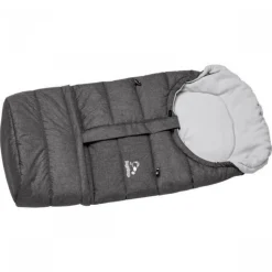 Chancelière pour poussette vario foot muff gris