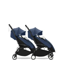 Chancelière pour poussette yoyo bleu marine