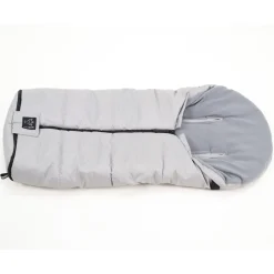 Chancelière poussette jooshi light grey melange