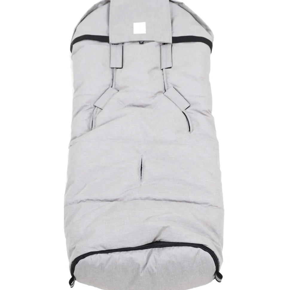 Chancelière poussette jooshi light grey melange