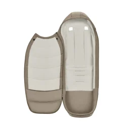 Chancelière poussette platinum cozy beige