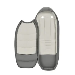 Chancelière poussette platinum mirage grey