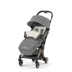 Chancelière poussette platinum mirage grey
