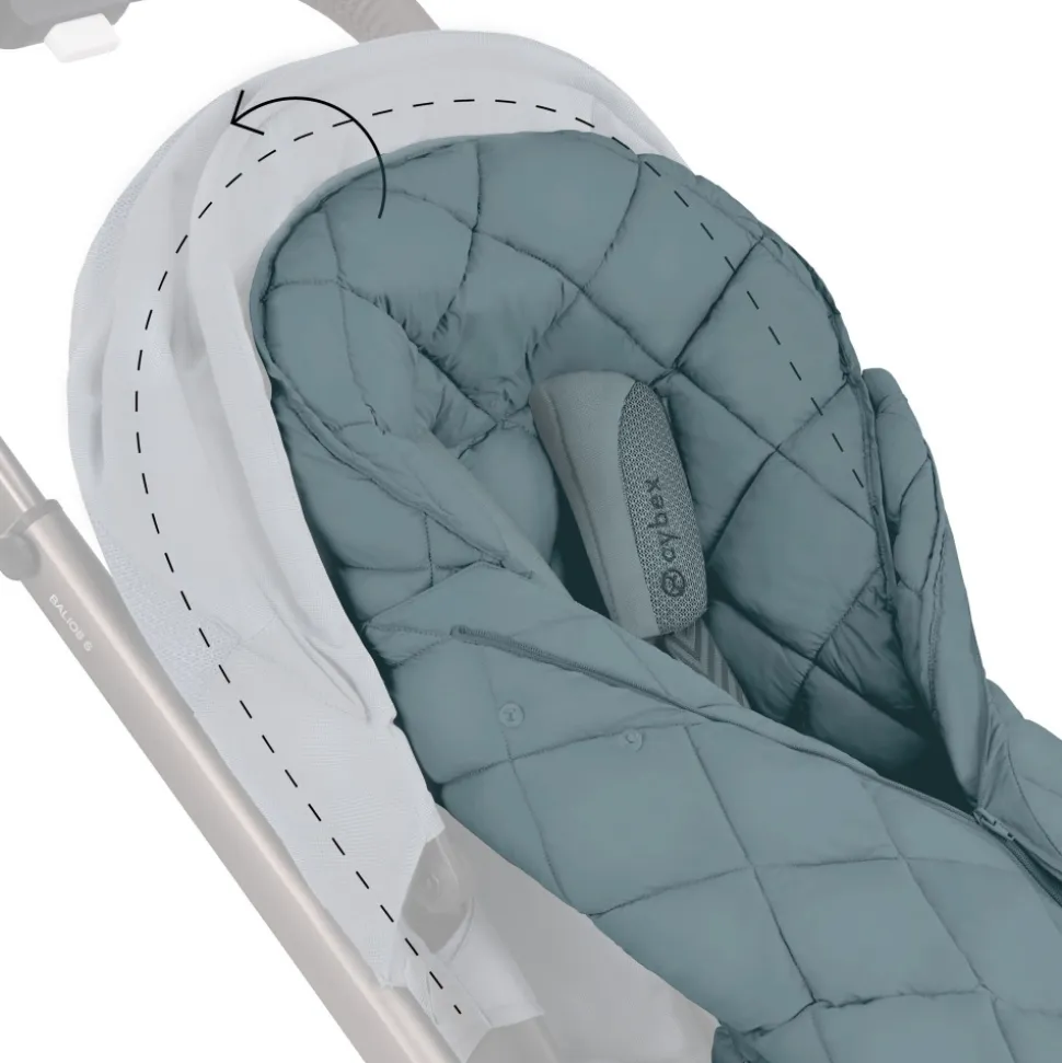 Chancelière universelle poussette snogga 2 candy pink
